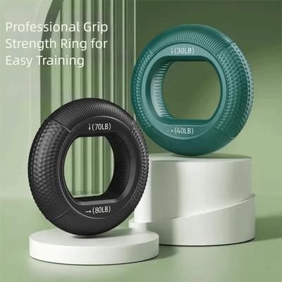 Grip Ring Finger Gripper Ring Resistance Band Wrist Finger Trainer Exercise Training