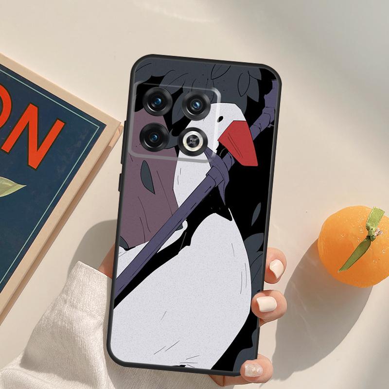 Мультяшный Забавный Гусь Чехол Для OnePlus 13R 12R 10R 13T 10T 11 12 13 15 OnePlus Nord 5 CE 2 3 4 Lite N20 N30 Обложка