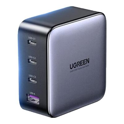 Ugreen 100 Вт GaN Многопортовое USB-C Быстрое Зарядное Устройство