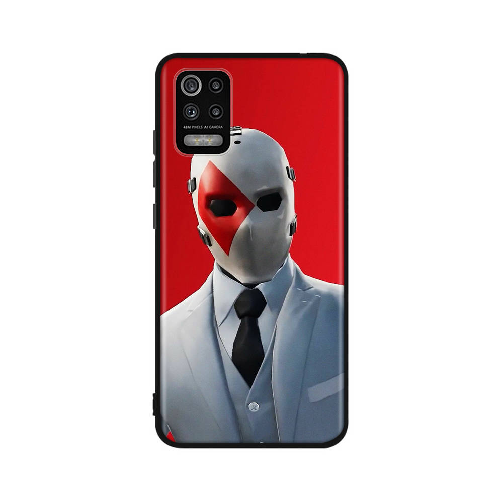 Чехол RT91 Fortnite Play для Xiaomi Poco X6 X4 M5 M6 F5 F6 C65 C55 C50 C51 C40 Redmi Note 7 8 14C A3X 13C 12C 11 10A 9C Pro черный мягкий чехол