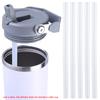 5Pcs Replacement Straws Wear-Resistant Reusable Straws Long Straws for Stanley 30oz Accessories