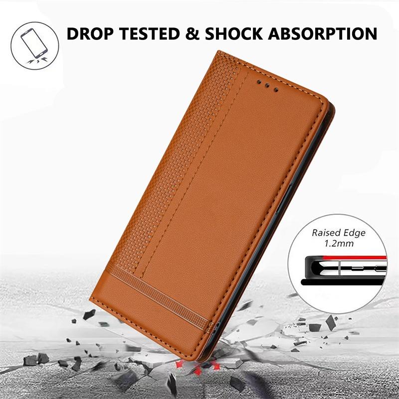 Leather Case for Redmi 11 Prime 12 13 11A 12C 13C 13R 14C 14R A1 A2 Plus A3 Pro A4 Turbo 3 4 4G 5G Protective Flip Wallet Cover