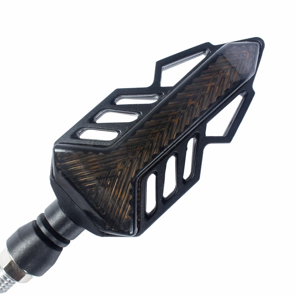 4 шт./компл. мотоциклетный светодиодный указатель поворота, последовательная индикаторная лампа проточной воды, мигалка, янтарный ходовой фонарь