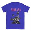 Унисекс Футболка Nirvana Рок-группа Футболки Харадзюку Курт Кобей Пляжные Футболки Y2K Ретро Хлопковые Топы Большого Размера 6XL