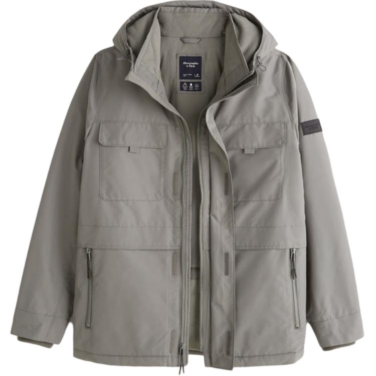 Abercrombie Fitch Jackets Coats Men's Olive Green 132-328-1616-330