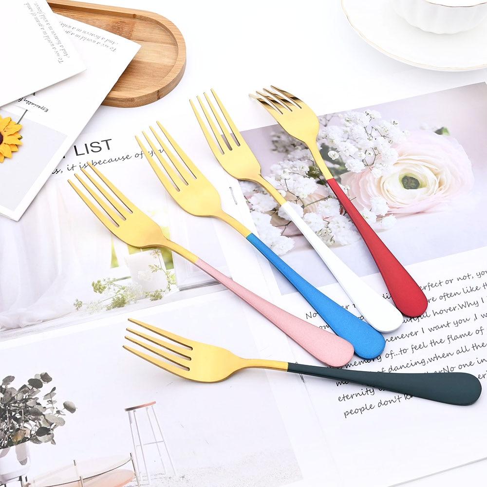 Качественный набор столовых приборов из нержавеющей стали, 16 шт., роскошная посуда, ножи, вилки, ложки, набор кухонной посуды в западном стиле