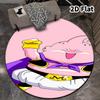 Majin Buu Round Area Rug Carpet Rug For Living Room Bedroom Sofa Playroom Decor Nonslip Floor Mat