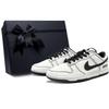 Nike Кроссовки Dunk Скользкие, износостойкие, легкие, низкие, для скейтбординга, мужские, экрю DD1391-100(Team147-)