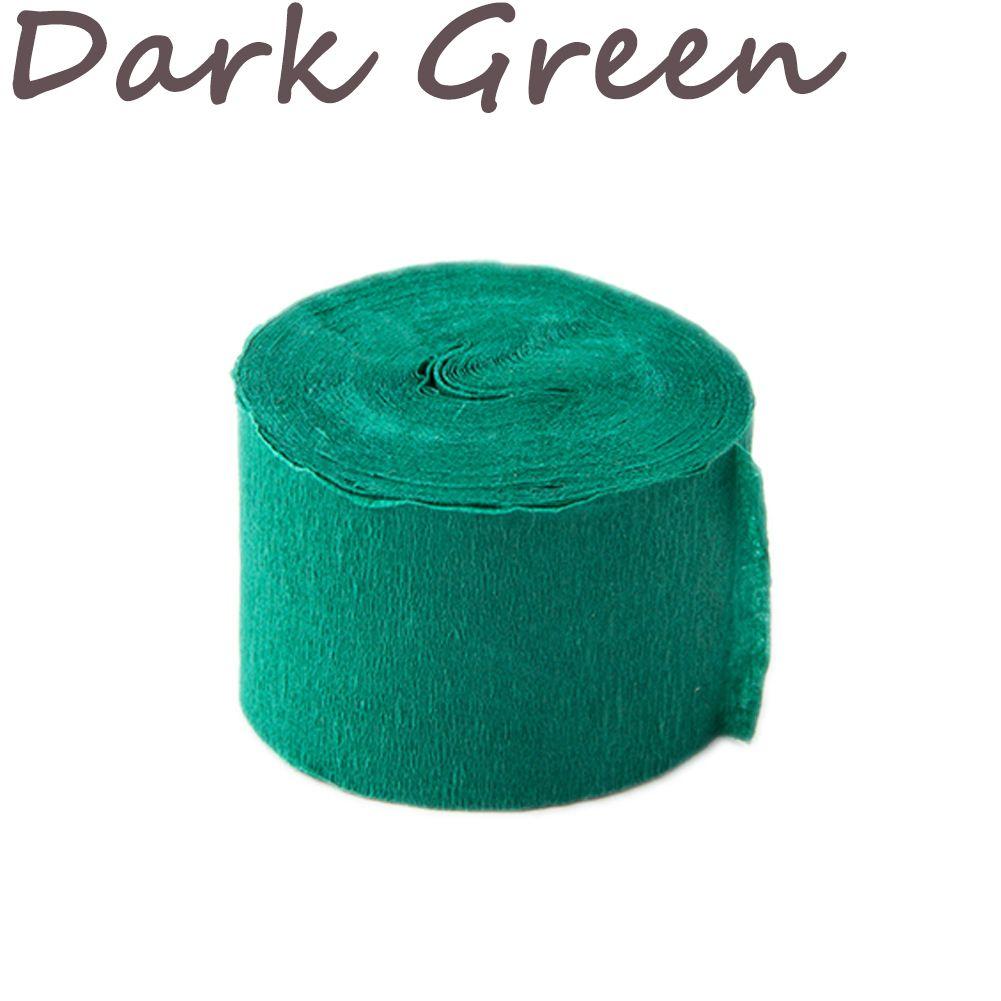 Украшение на день рождения ручной работы Церемония гофрированная бумага Креповая бумага Серпантин рулон