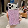 Роскошный чехол для телефона с бриллиантовым глиттером для моделей Apple iPhone: 13, 14, 15Pro, 16Pro, 17Promax