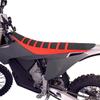 Motorcycle Waterproof Non-Slip Seat Cover PVC Striped Grip Gripper Seat Cushion Cover MX / EX / SM 2024 2025 2026 For Stark Varg