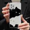Прозрачный чехол для Samsung S24 Ultra A54 5G A53 A52 S23 Plus S22 S21 S20 FE A35 A55 A34 A33 A32 A14 A13 силиконовые чехлы с бабочками