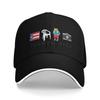 DTMF Debi Tirar Mas Fotos BAD BUNNY Casual Baseball Cap  Outdoor Sports Hip Hop Hats Sunscreen Unisex Men Fashion Snapback Cap