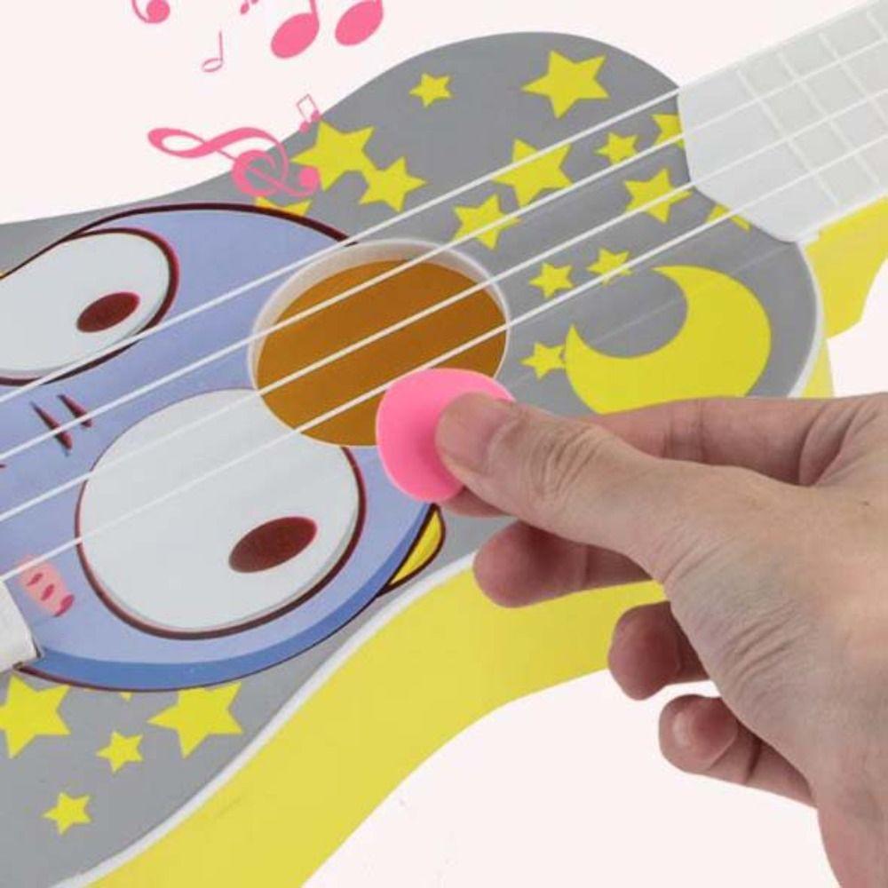 4 Strings Simulated Guitar Toy Educational Toy Musical Instrument  Play Activity