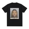 БЕСПЛАТНАЯ ФУТБОЛКА DURK Графические футболки Lil Durk Унисекс Женская одежда Модная Винтажная футболка Повседневная Уютная Хлопковая Оверсайз Футболки