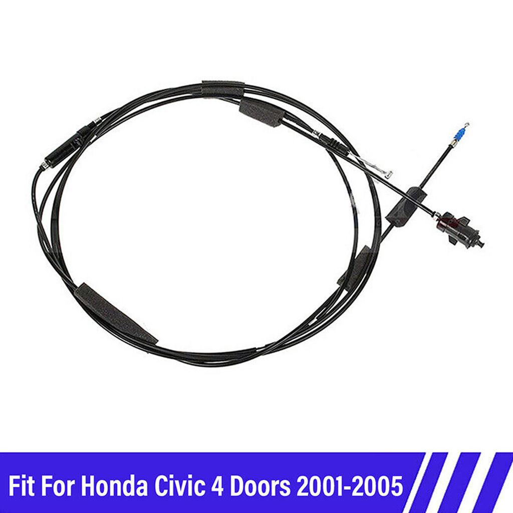 Car Trunk Fuel Door Release Cable 74880-S5A-A02 Replacement Parts for 74880-S5A-305 74880-S5A-A01 2001-2005 4 Door Sedan