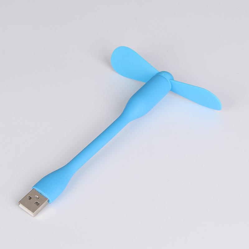 Маленький USB-вентилятор Гибкий гнущийся вентилятор для повербанка, ноутбука, ПК, зарядного устройства переменного тока Портативный ручной мини-вентилятор для компьютера Летний гаджет