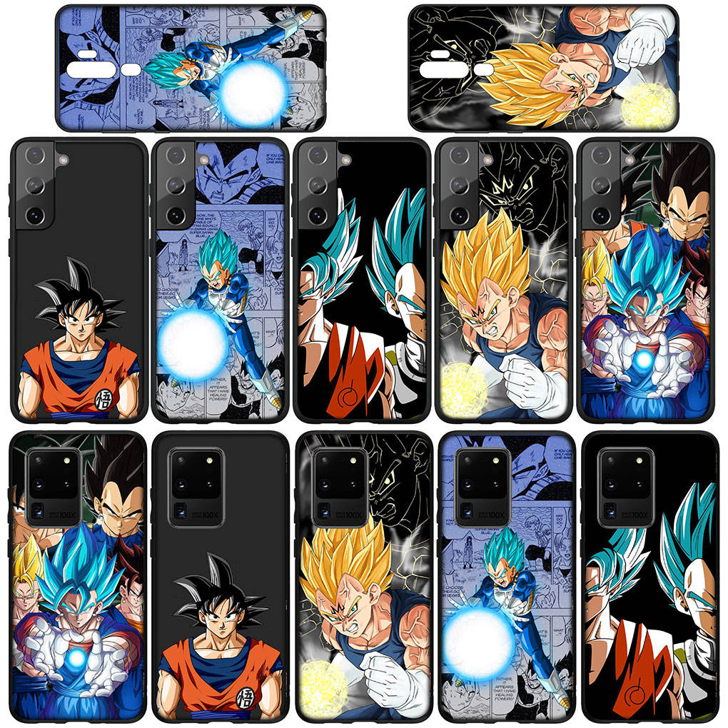 Чехол для телефона Samsung Galaxy S25 S24 S23 iPhone 16 15 Xiaomi Redmi Note 14 13 12 16E 11 Pro Max XR OPPO Moto Huawei Dragon Ball Vegeta IV Goku Cover