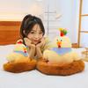 Super Cute Chick Plush Toy Hen Laying Egg Doll Children Cute Egg Ornament Doll Gift Sleeping Doll