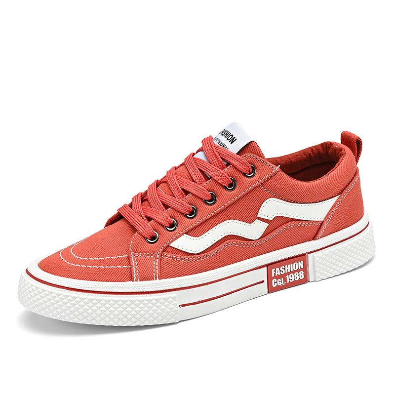 Hot Sale Green Men's Canvas Shoes Lightweight Casual Shoes Men Canvas Sneakers Trendy Breathable Vulcanized Shoes Man Espadrille