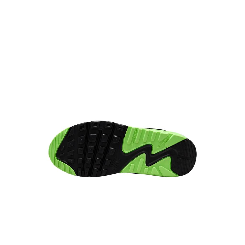 Nike Air Max 90 LTR Белый Пыльный Фотон Лаймовый Взрыв Светло-Дымчатый Серый (GS)