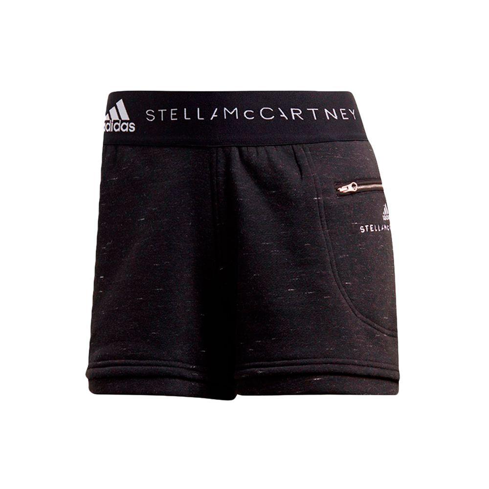 Adidas Smc Ess Knit Shorts Running Training Sports Breathable Women Shorts Black CZ2293