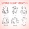 Professional Hair Care Custom LOGO Soft Bristle Massage Hair Brush Anti-Static Paddle Detangling Hair Styling Brush for Smooth