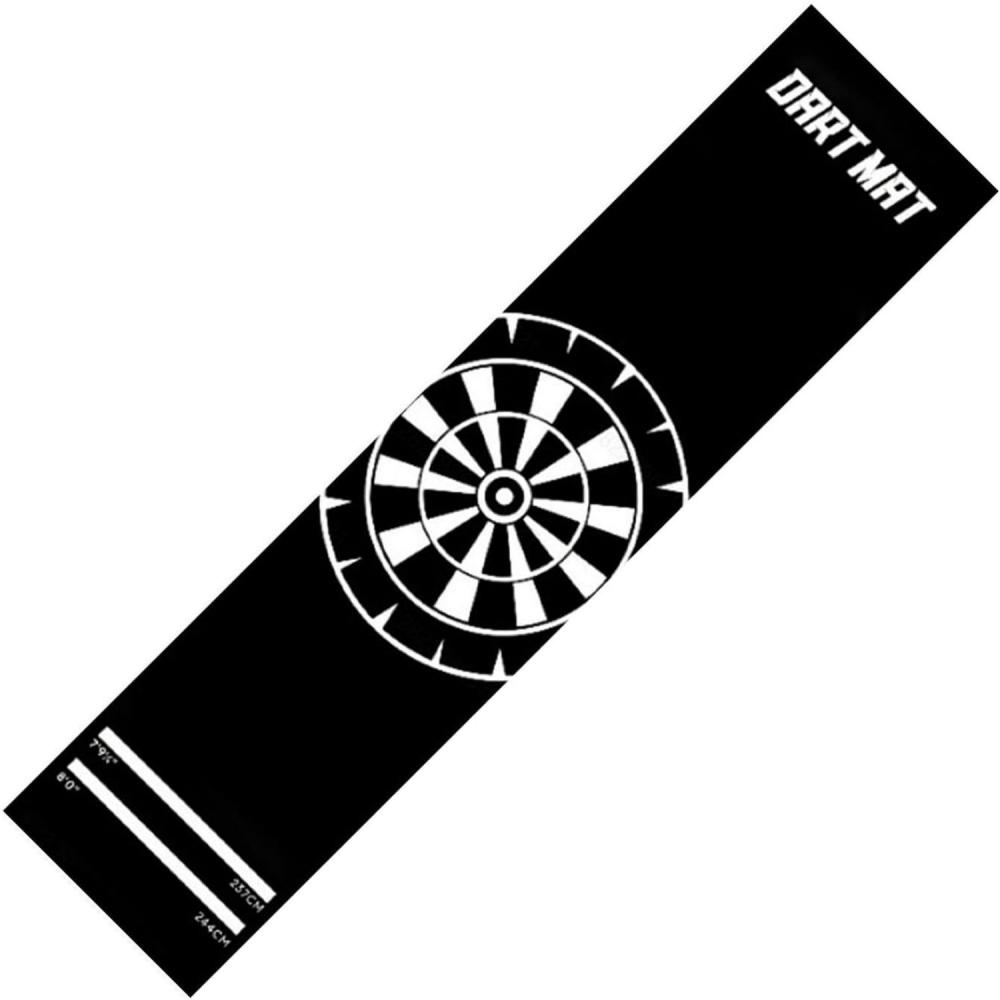 Standard Distance Marked Dart Runner Mat Anti-slip Durable Washable Floor Mat Game Room Carpet Home Decoration