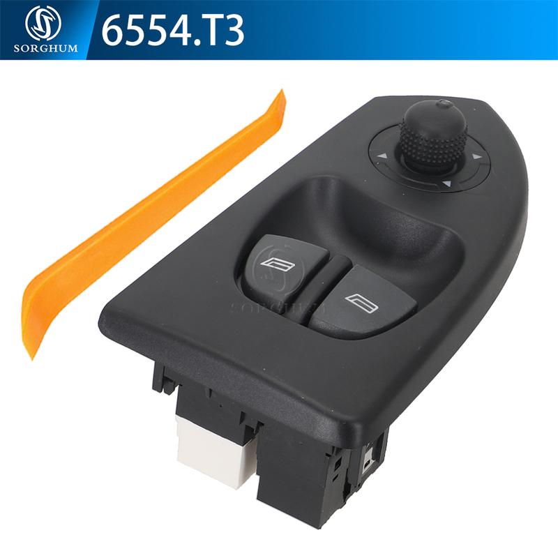 735315619 Master Power Window Lifter Control Switch For FIAT Ducato PEUGEOT Boxer CITROEN Jumper 2 Mirror Button 6554T3 654.T3