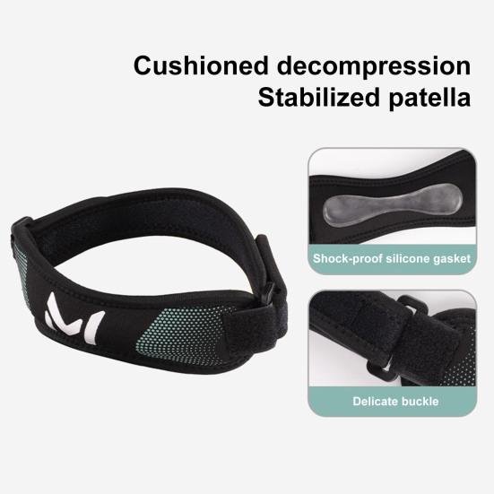 1 шт., регулируемый коленный ремень для мужчин и женщин, спортивный туризм, бег, облегчение боли, поддержка сухожилия надколенника, стабилизатор, компрессионный бандаж, наколенник