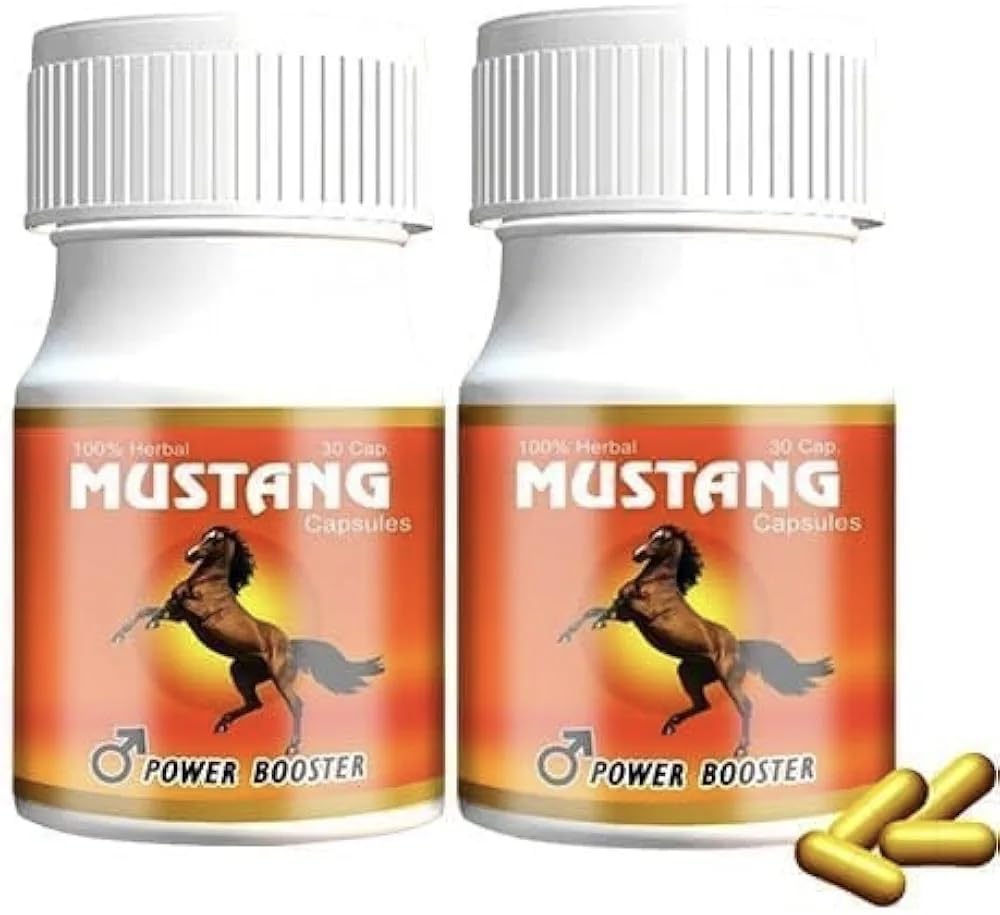 MustangCapsule Оригинальная капсула-бустер энергии Усовершенствованная травяная формула