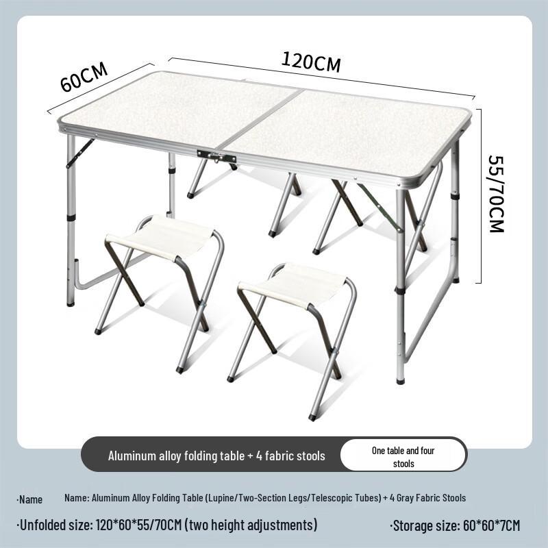 OEING Portable Outdoor Camping Table Set
