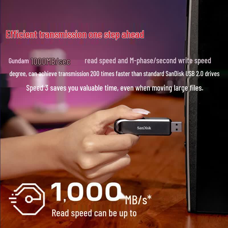 SanDisk 256 ГБ CZ820 USB 3.2 Gen 2 SSD Флеш-накопитель