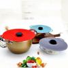 Accessories Boil Over Spill Stopper Silicone Pan Pot Lid Cover Cookware Food Fresh Keeping Cover