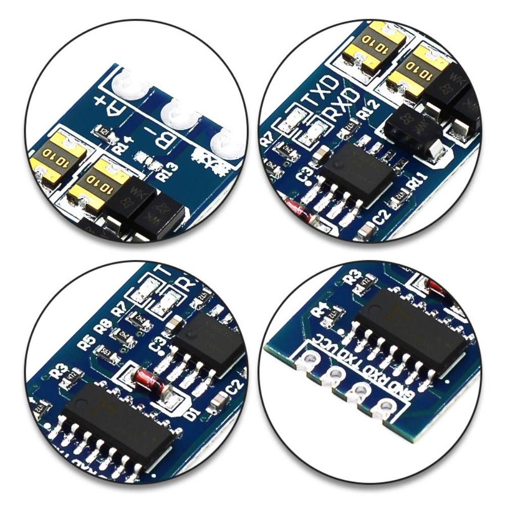 Automatic Flow Control RS485 to TTL Converter Serial Communication Module Signal Conversion