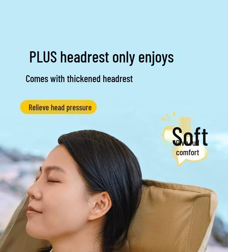 Портативный уличный лунный стул: Складной шезлонг для кемпинга, рыбалки и пикника