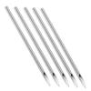 6 Types 100PCS Piercing Needles Sterile Disposable Tattoo Piercing Needles for Nose Ear Lip