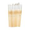 11/10pcs Miniature Brushes Precision Paint Brush Set for Fine Detail for 40K Watercolor Brush with Micro Tips Model & Art Paint