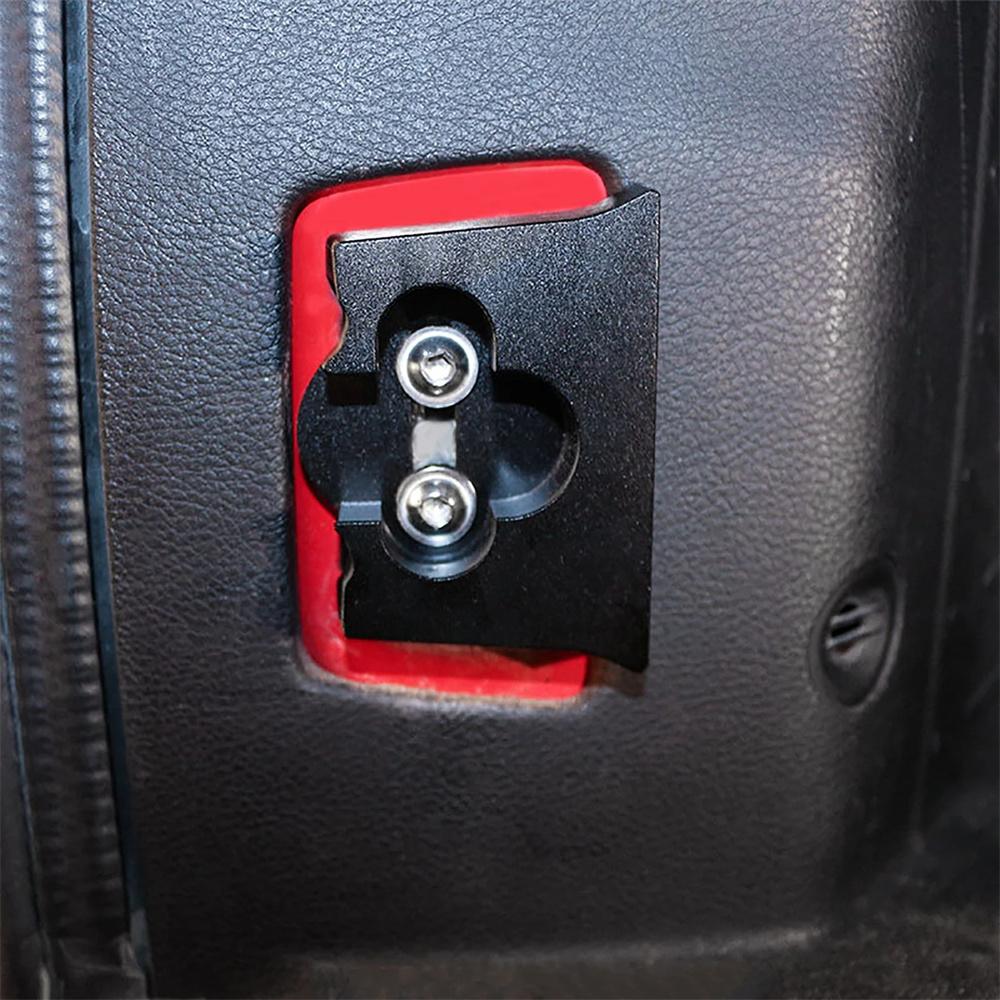 Новый ограничитель задней двери из алюминиевого сплава, черный, для Jeep Wrangler JK 2007-17