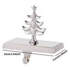 Sturdy Iron Christmas Stocking Hook Nonslip Mantle Hanger for Pub Cafe Shelf Tabletop Xmas Party
