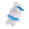 Adorable Blueberry Bunny Plush Toy With Lace Apron Soft Stuffed Animal Doll