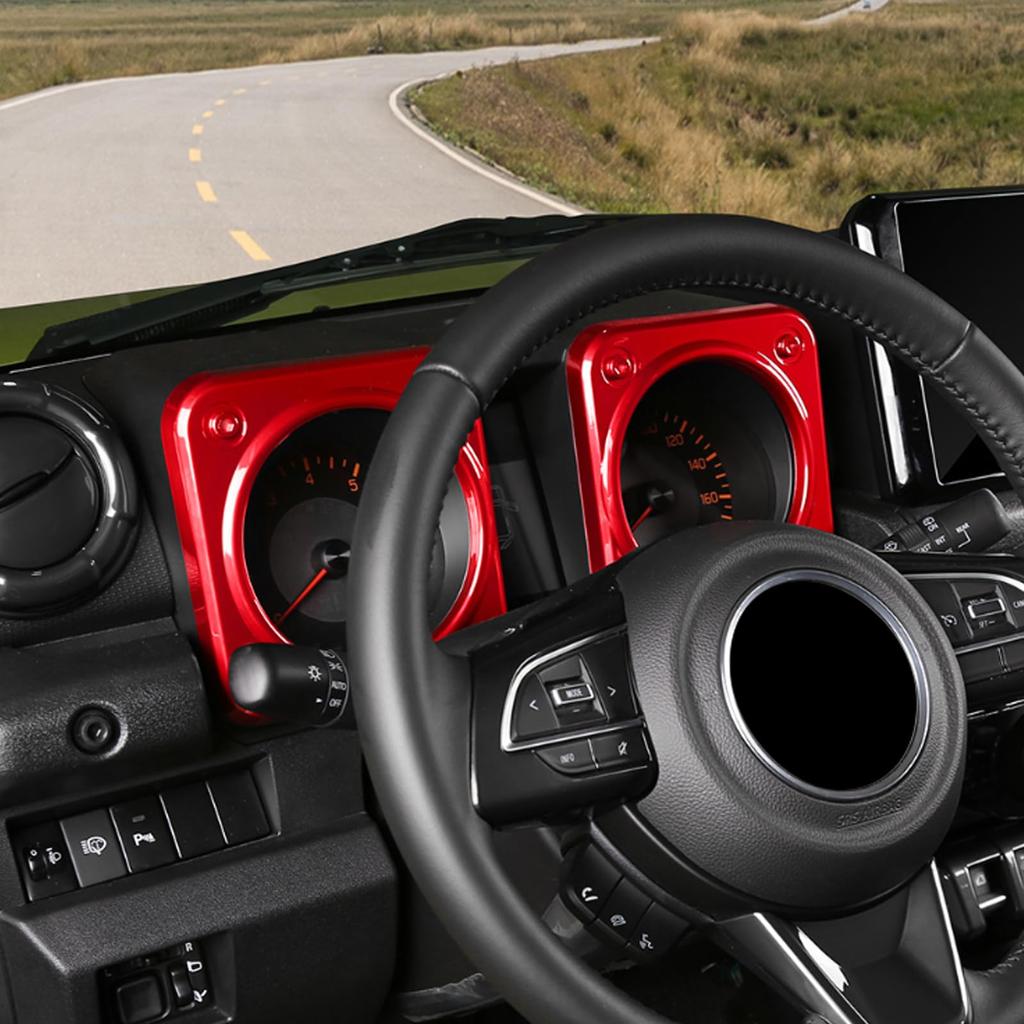 FXETRNL Декоративная рамка бокового метра Защитная крышка для Suzuki Jimny JB64 JB74 JC74 АБС-смола Аксессуар для Jimny Внутренняя кастомная деталь Suzuki Jimny