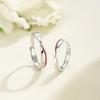 Pairing Red Thread of Fate Free Size Couple Matching Ring Silver [Nicoiro] (S925) (Pairing)
