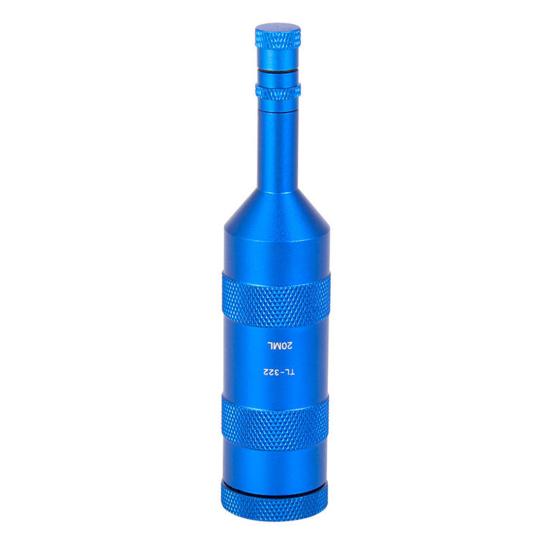 20/50ML Bicycle Portable Oil Container Heavy Duty Aluminum Alloy M5/M7 Dual Connectors Road Mountain Bike Hydraulic Disc Brake Bleed