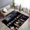 Creative 3D Carpet  Anime One Piece Luffy All Team Members Living Room Bedroom Decoration Rug Children Anti Slip Crawling Mat