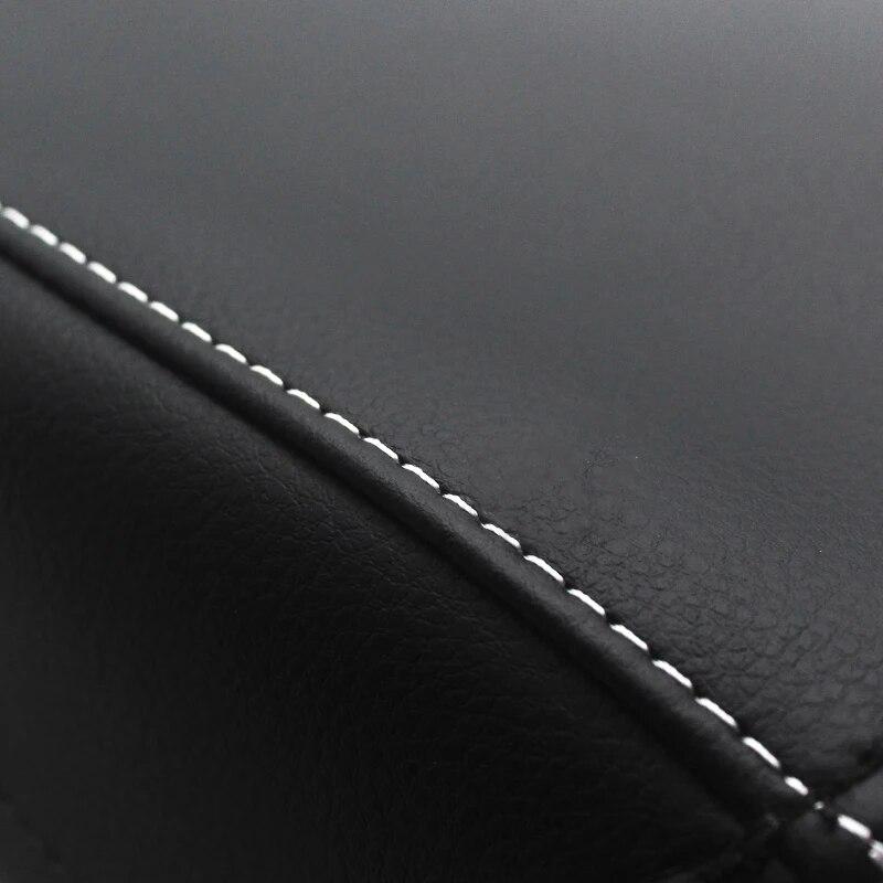 Мягкий кожаный чехол на подлокотник для VW Golf 6 MK6 2010 2011 2012 2013, центральный подлокотник для салона автомобиля, накладка на кожный покров, наклейка, отделка