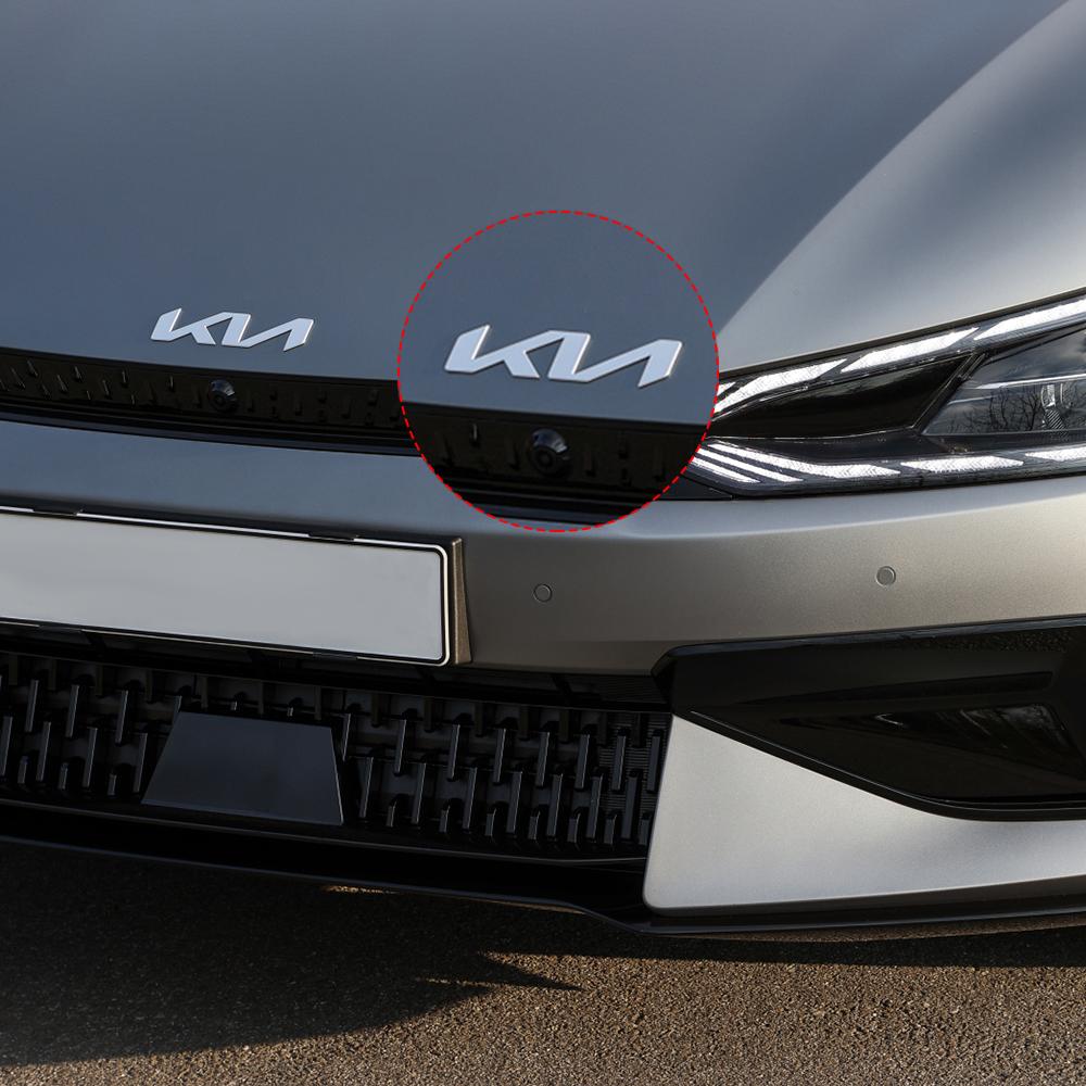 3D ABS Car Front Logo Sticker Auto Rear Bumper Tail Door Trunk Sticker Emblem Sticker for Kia Sportage 3 Rio K2 Ceed Carnival xmwcj44