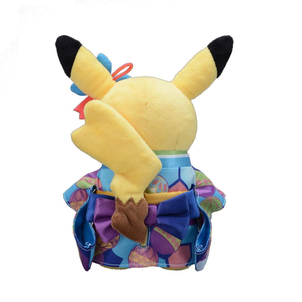 Center Original Plush Pikachu in Kaga Center 22 x 15 x cm x W x Pokémon Toy Kimono, Pokémon Kanazawa, 9.5 (H D).