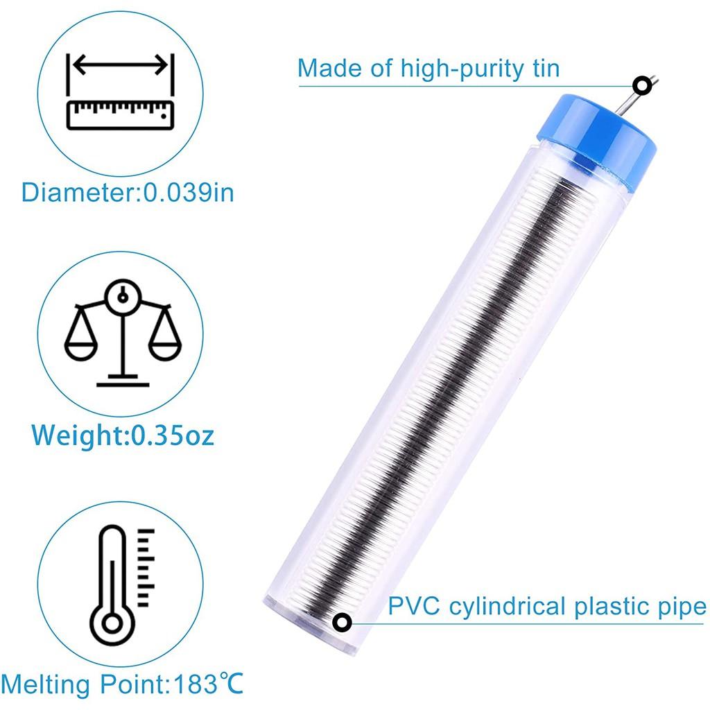 Паяльная проволока Паяльная проволока Трубка Свинцово-оловянный флюс Монтажная плата Электрическая 13 г