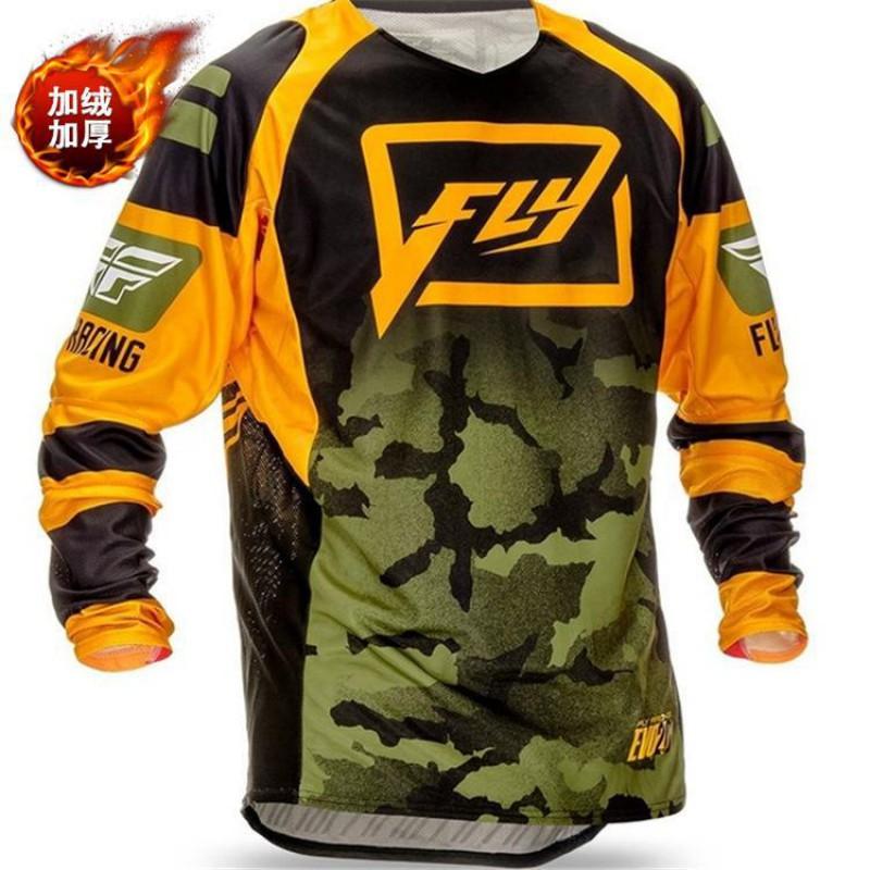 Long Sleeve Cycling Jersey Fleece Warm Sports Top Running Winter Outdoor Activities